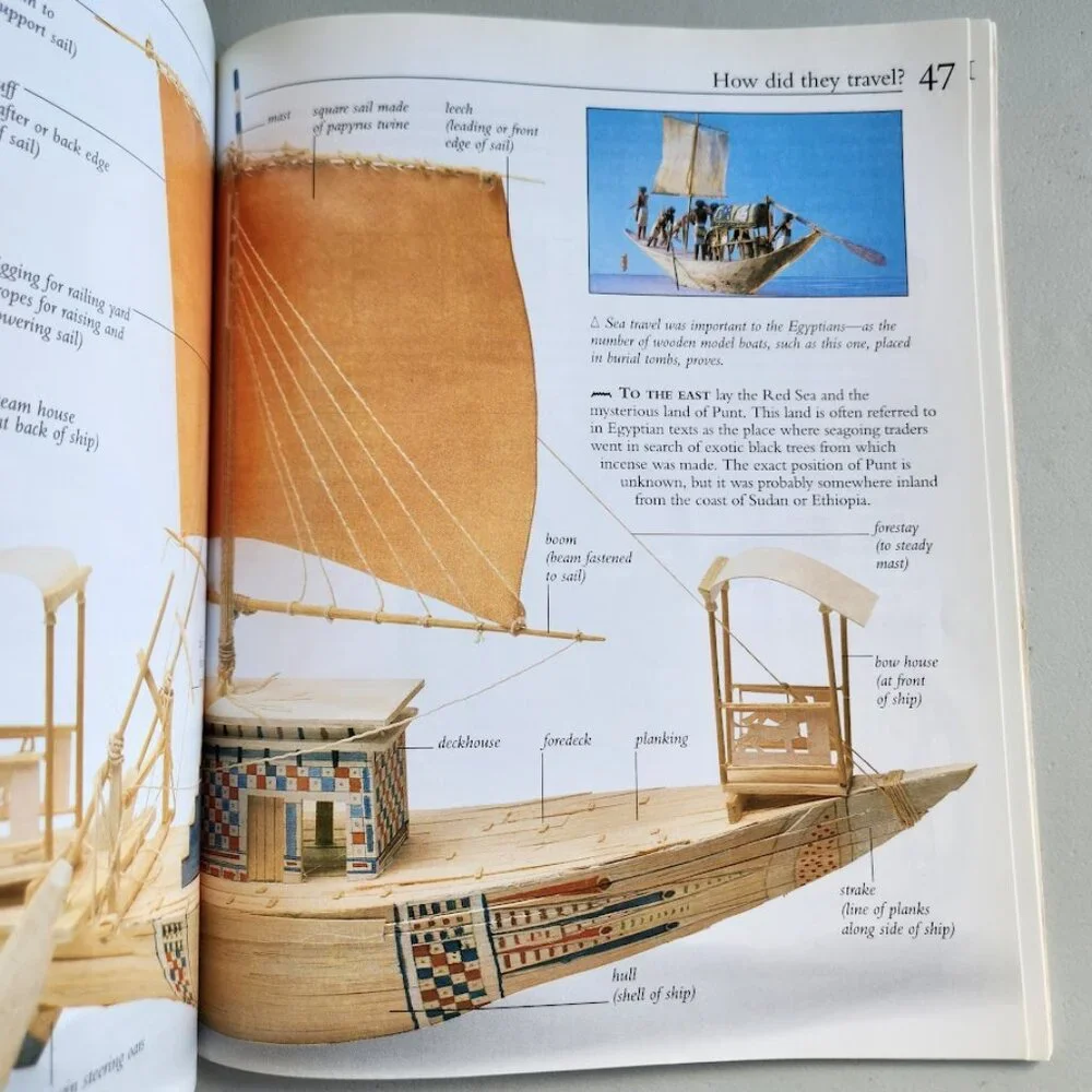 Ancient Egypt Make it Work Book Paperback Book Textbook School Supplies Classroo